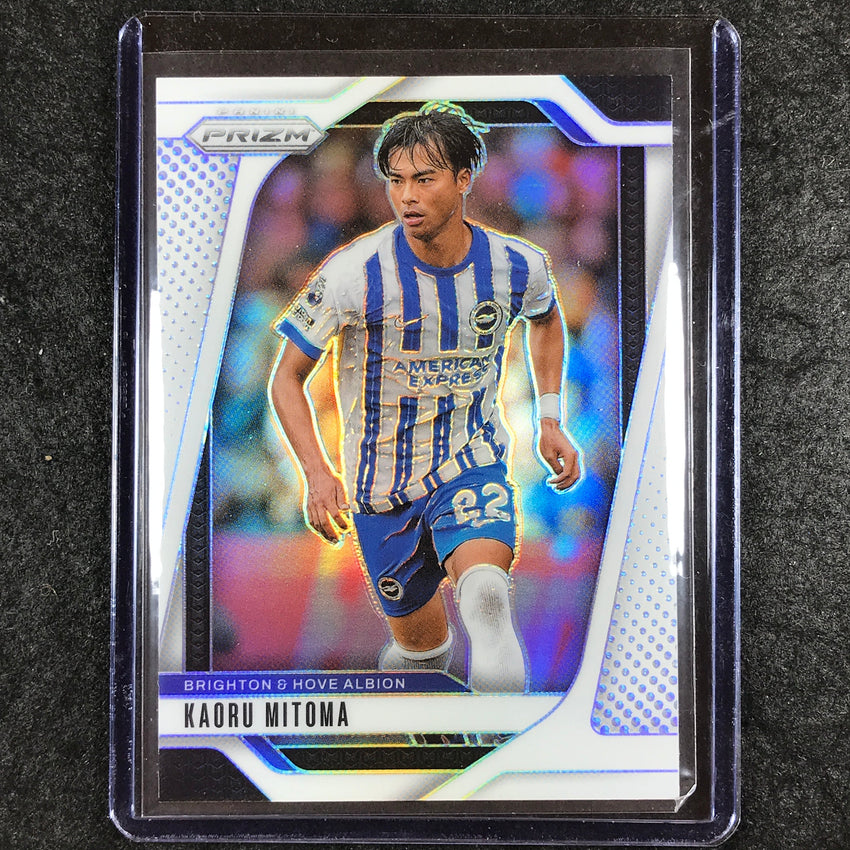 2024-25 Prizm EPL KAORU MITOMA Base White 28/35 #173