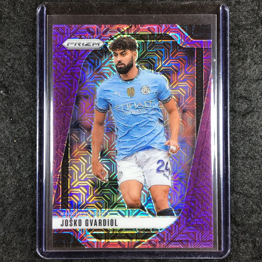 2024-25 Prizm EPL JOSKO GVARDIOL Base Purple Mojo 11/25 #14