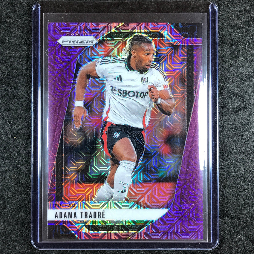 2024-25 Prizm EPL ASDAMA TRAORE Base Purple Mojo 18/25 #204