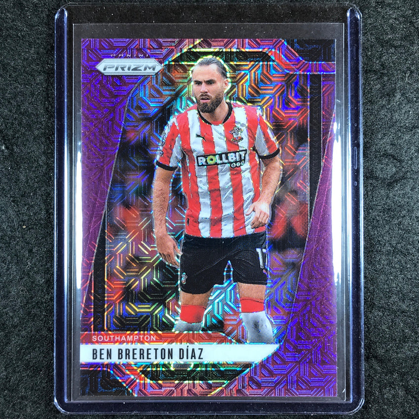2024-25 Prizm EPL BEN BRERETON DIAZ Base Purple Mojo 20/25 #290