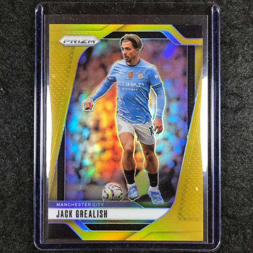 2024-25 Prizm EPL JACK GREALISH Base Gold 4/10 #11