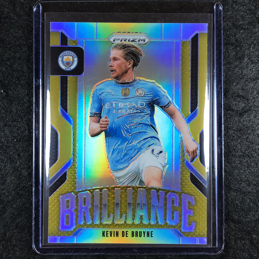 2024-25 Prizm EPL KEVIN DE BRUYNE Brilliance Gold 6/10 #28