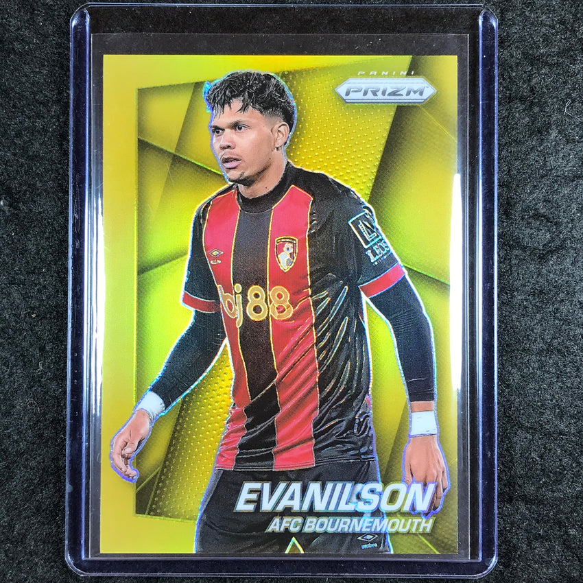 2024-25 Prizm EPL EVANILSON Prizm Flashback 2014 Gold 1/10 #12