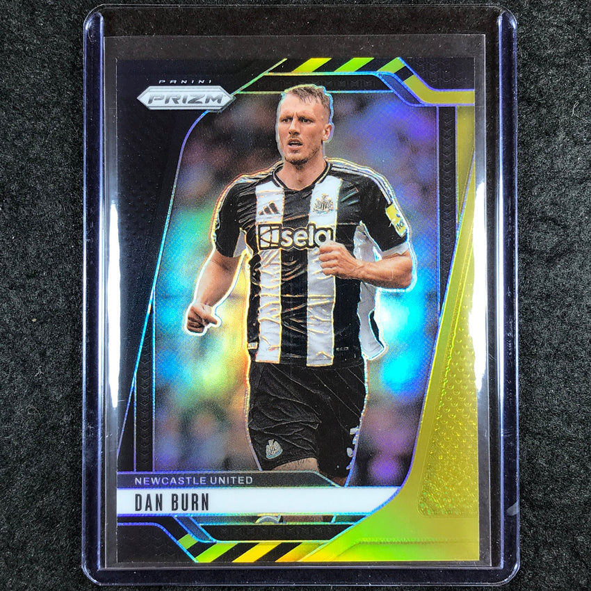 2024-25 Prizm EPL DAN BURN Base Black Gold 8/8 #109