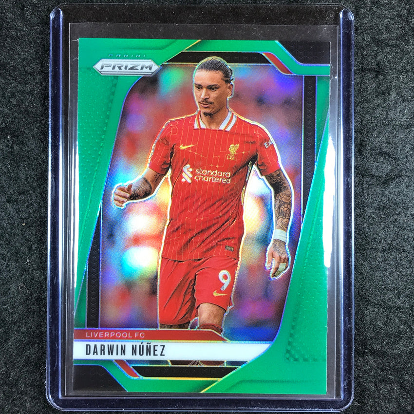 2024-25 Prizm EPL DARWIN NUNEZ Base Green 1/5 #41