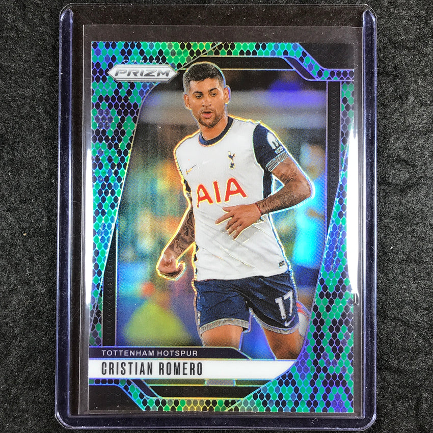 2024-25 Prizm EPL CRISTIAN ROMERO Base Snakeskin SSP #86