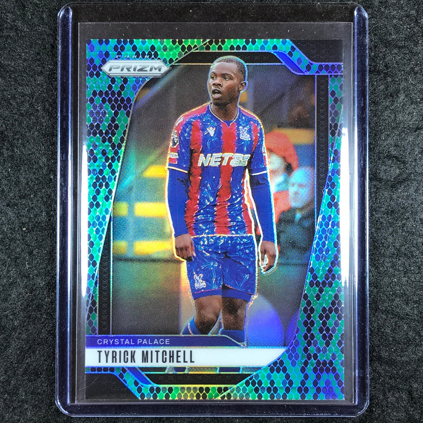 2024-25 Prizm EPL TYRICK MITCHELL Base Snakeskin SSP #158