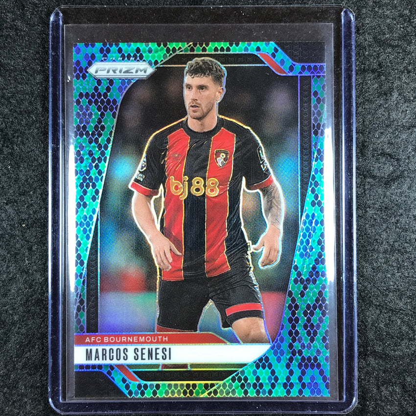 2024-25 Prizm EPL MARCOS SENESI Base Snakeskin SSP #187