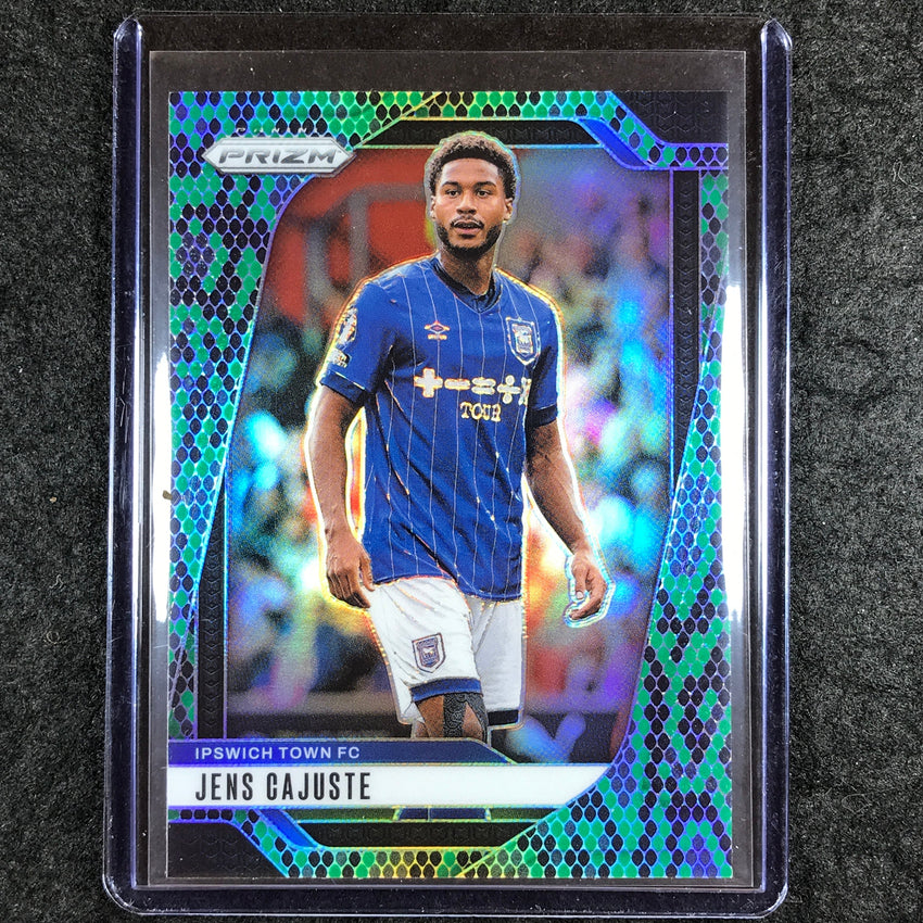 2024-25 Prizm EPL JENS CAJUSTE Base Snakeskin SSP #286