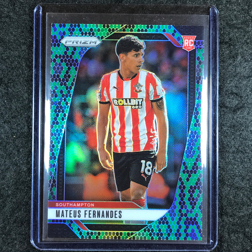 2024-25 Prizm EPL MATEUS FERNANDES Base Snakeskin SSP #294