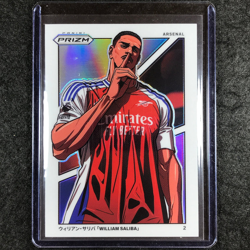 2024-25 Prizm EPL WILLIAM SALIBA Manga SSP #23