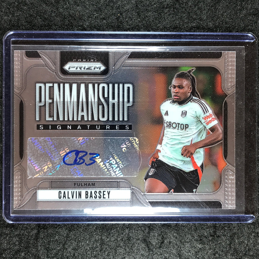 2024-25 Prizm EPL CALVIN BASSEY Penmanship Auto Base #CB