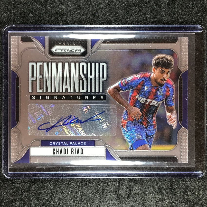 2024-25 Prizm EPL CHADI RIAD Penmanship Auto Base #CR