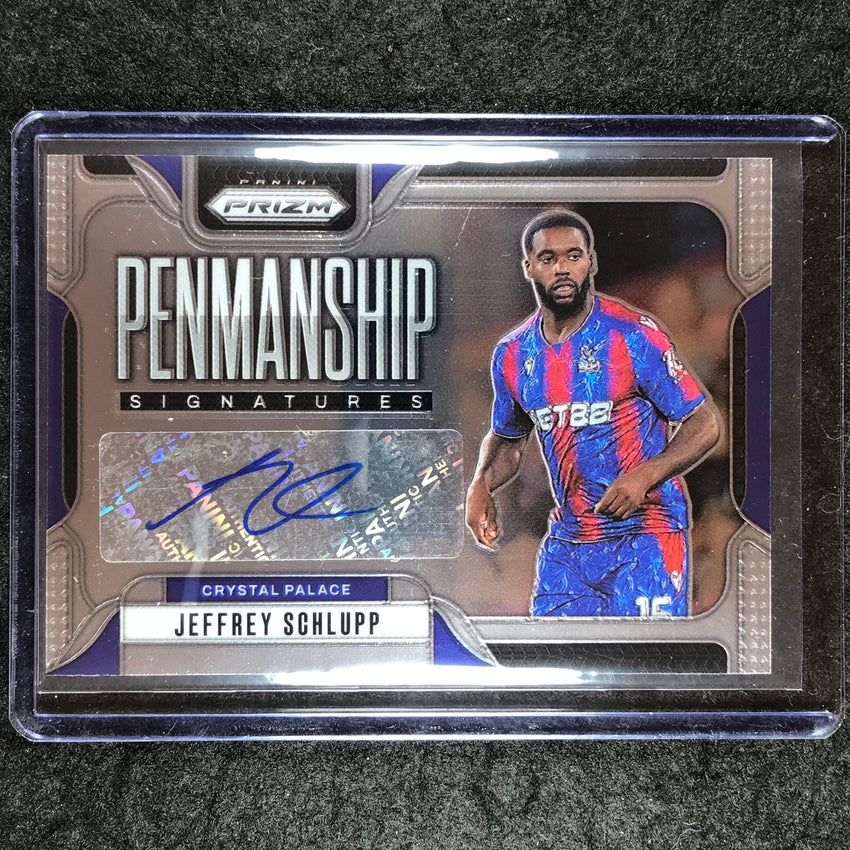 2024-25 Prizm EPL JEFFREY SCHLUPP Penmanship Auto Base #JSP