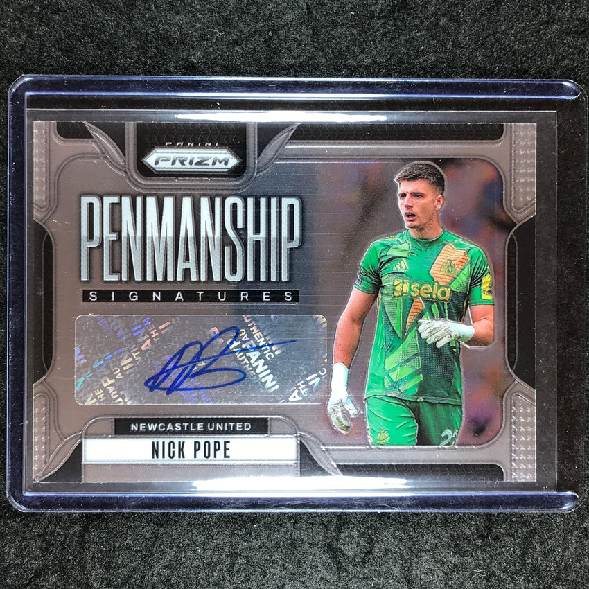 2024-25 Prizm EPL NICK POPE Penmanship Auto Base #NP