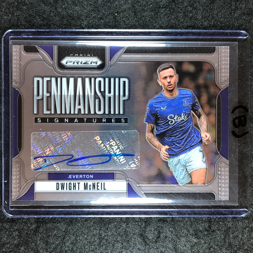 2024-25 Prizm EPL DWIGHT MCNEIL Penmanship Auto Base #DMN (B)