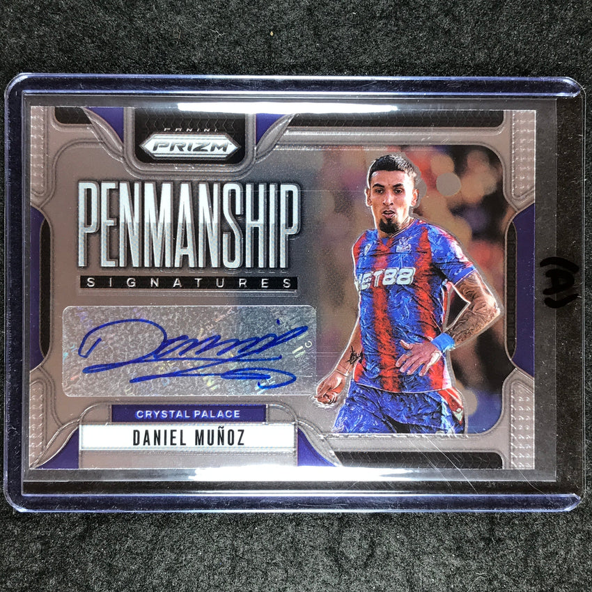 2024-25 Prizm EPL DANIEL MUNOZ Penmanship Auto Base #DMZ (A)