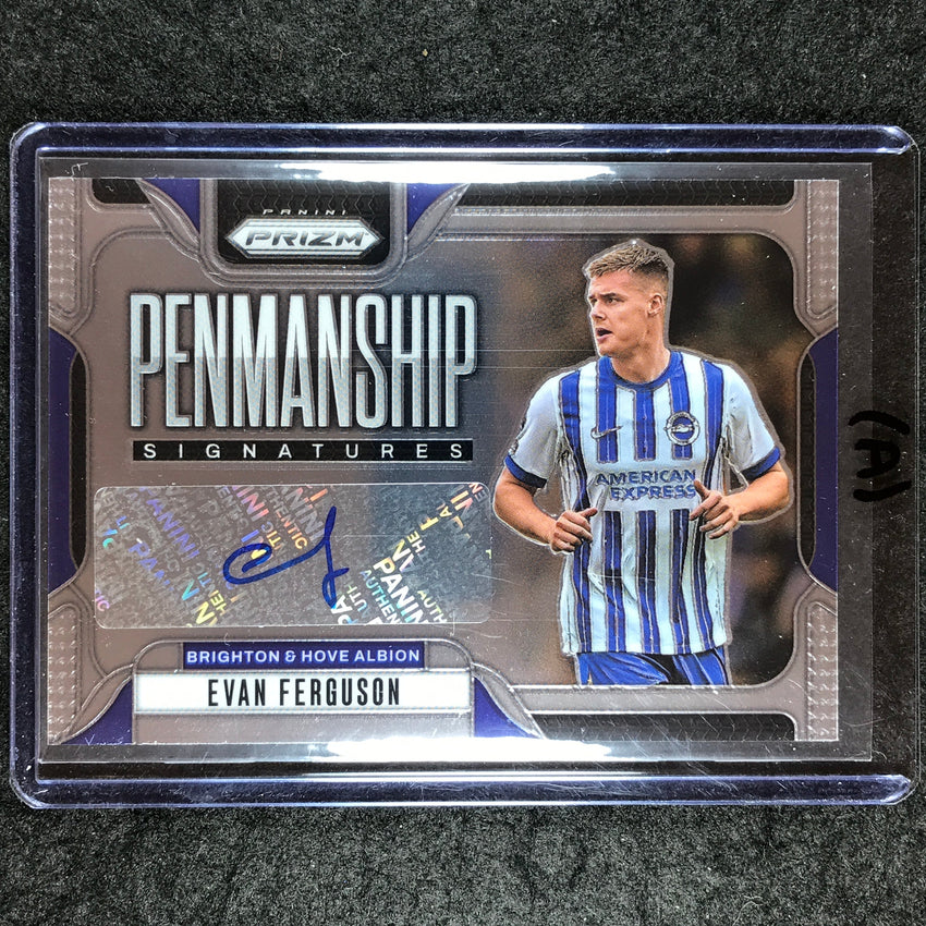 2024-25 Prizm EPL EVAN FERGUSON Penmanship Auto Base #EF (A)