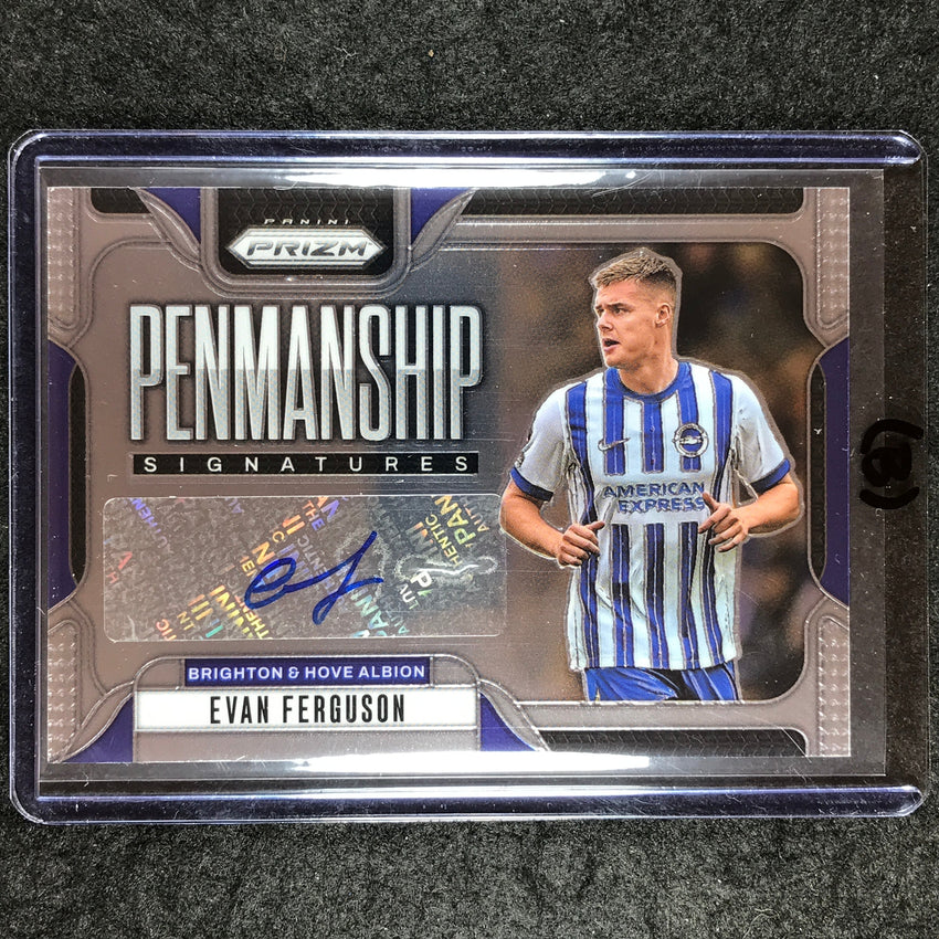 2024-25 Prizm EPL EVAN FERGUSON Penmanship Auto Base #EF (B)