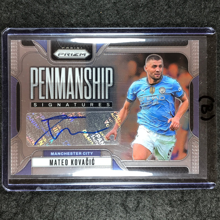 2024-25 Prizm EPL MATEO KOVACIC Penmanship Auto Base #MK (B)