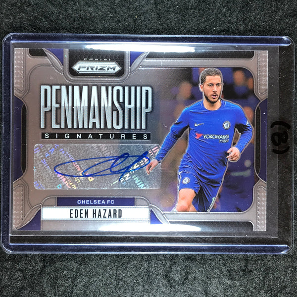 2024-25 Prizm EPL EDEN HAZARD Penmanship Auto Base #EH (B