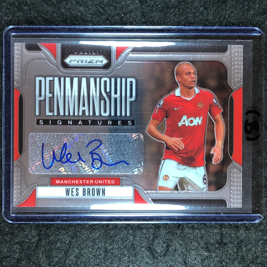 2024-25 Prizm EPL WES BROWN Penmanship Auto Base #WB (B)