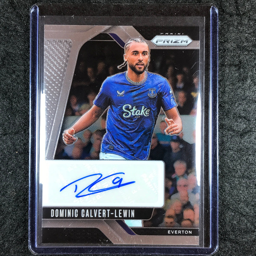 2024-25 Prizm EPL DOMINIC CALVERT-LEWIN Signatures Auto Base #DCL