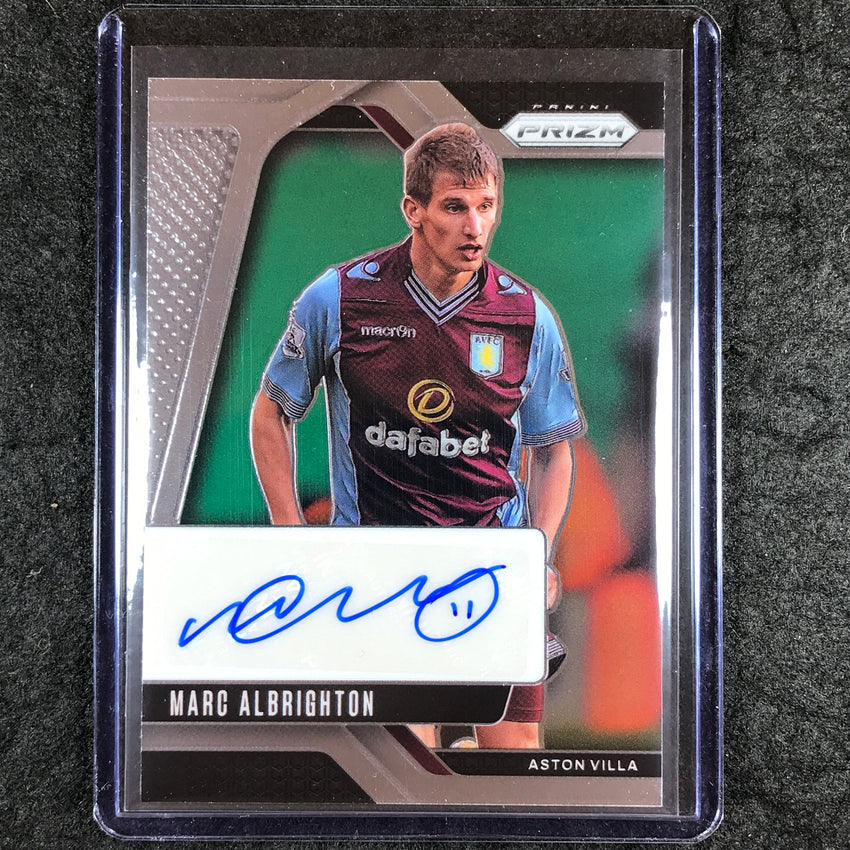 2024-25 Prizm EPL MARC ALBRIGHTON Signatures Auto Base #MAL
