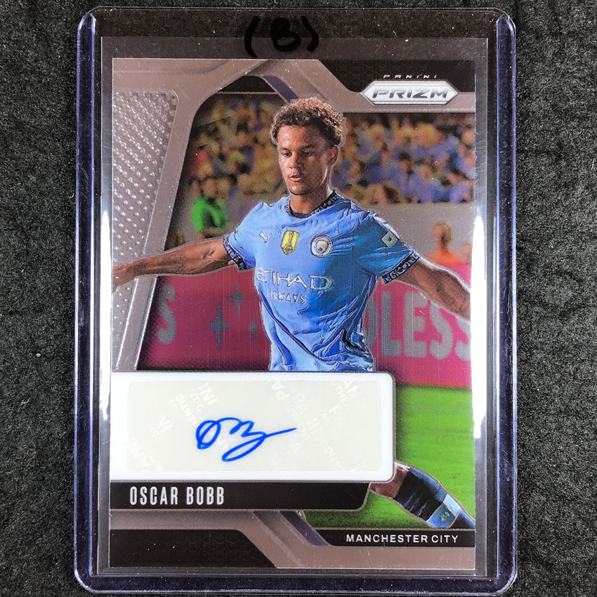 2024-25 Prizm EPL OSCAR BOBB Signatures Auto Base #OB (B)