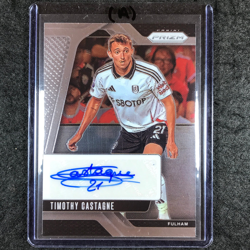 2024-25 Prizm EPL TIMOTHY CASTAGNE Signatures Auto Base #TC (A)