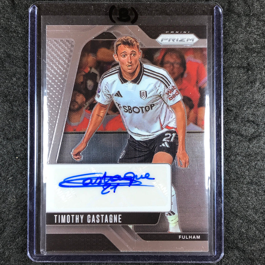 2024-25 Prizm EPL TIMOTHY CASTAGNE Signatures Auto Base #TC (B)