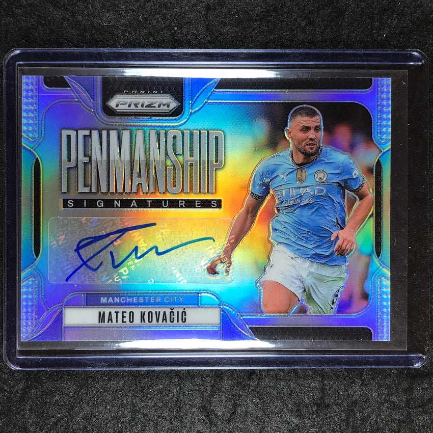 2024-25 Prizm EPL MATEO KOVACIC Penmanship Auto Silver 79/99