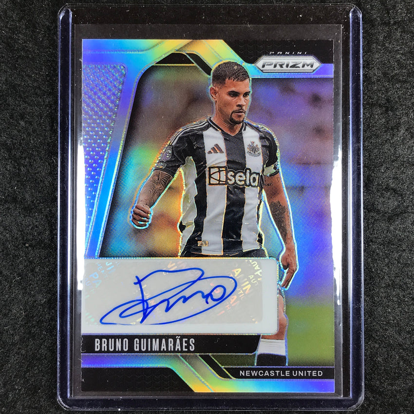 2024-25 Prizm EPL BRUNO GUIMARAES Signatures Auto Silver 93/99
