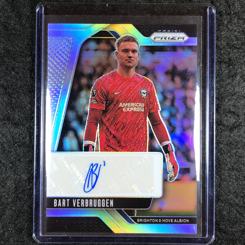 2024-25 Prizm EPL BART VERBRUGGEN Signatures Auto Silver 67/99