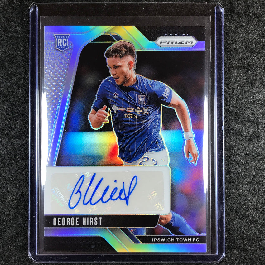 2024-25 Prizm EPL GEORGE HIRST Signatures Auto Silver 20/99