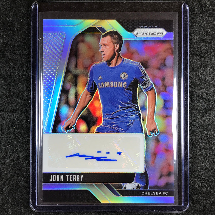 2024-25 Prizm EPL JOHN TERRY Signatures Auto Silver 4/99