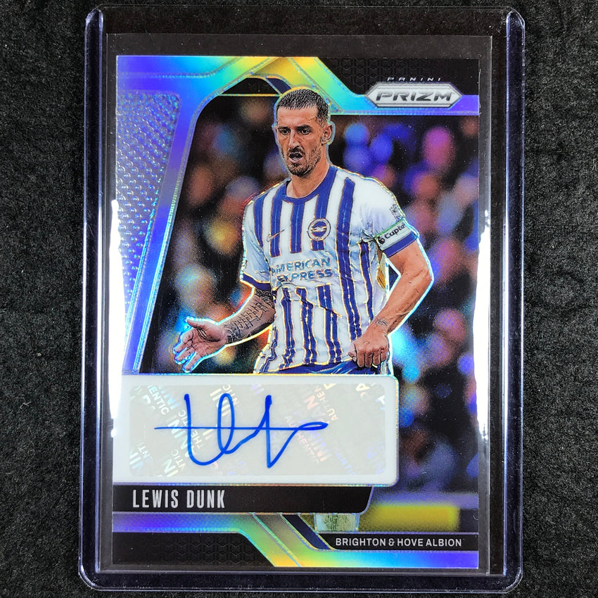 2024-25 Prizm EPL LEWIS DUNK Signatures Auto Silver 23/99