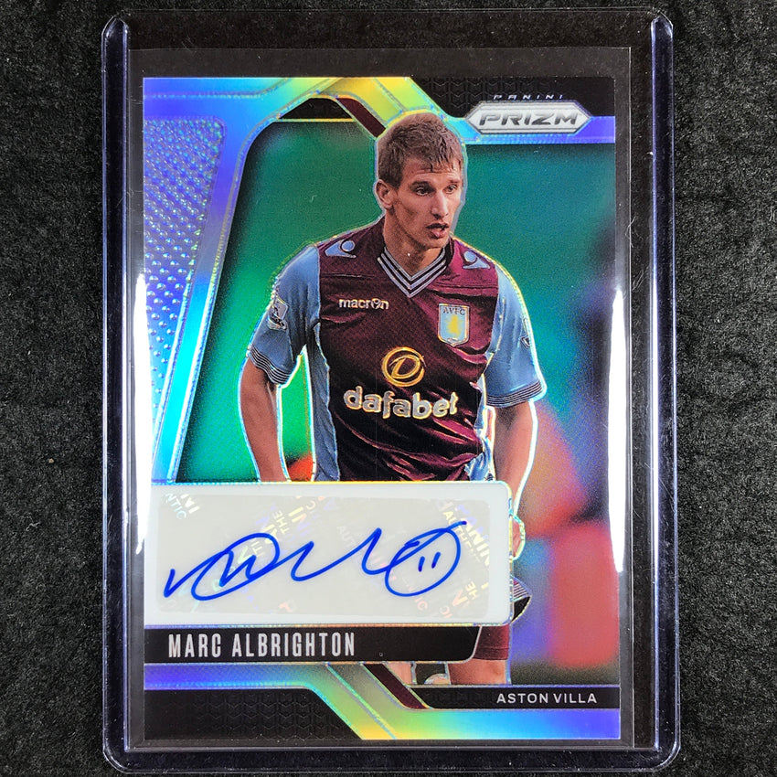 2024-25 Prizm EPL MARC ALBRIGHTON Signatures Auto Silver 62/99