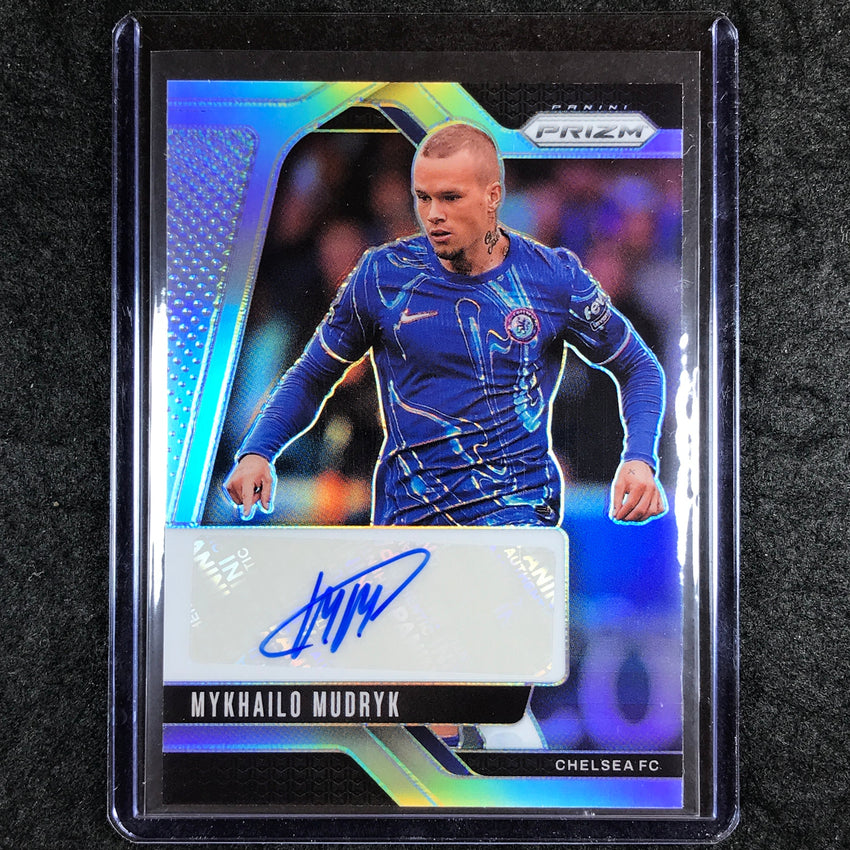2024-25 Prizm EPL MYKHAILO MUDRYK Signatures Auto Silver 90/99