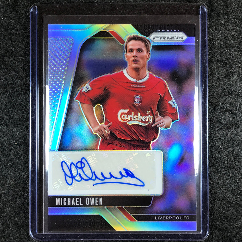 2024-25 Prizm EPL MICHAEL OWEN Signatures Auto Silver 5/99