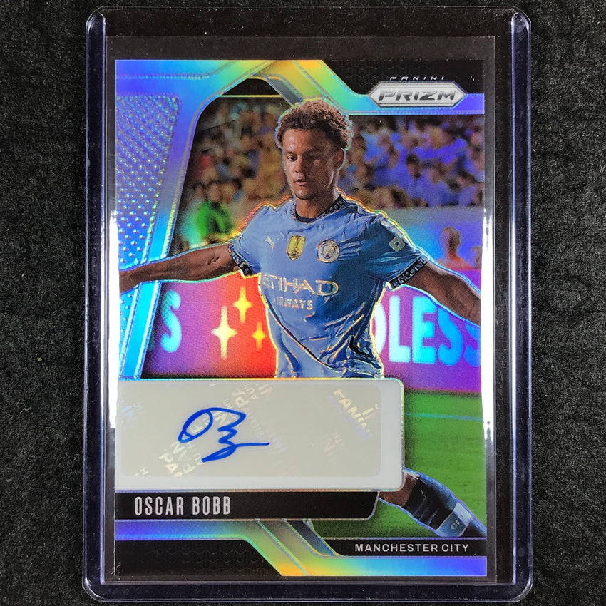 2024-25 Prizm EPL OSCAR BOBB Signatures Auto Silver 32/99