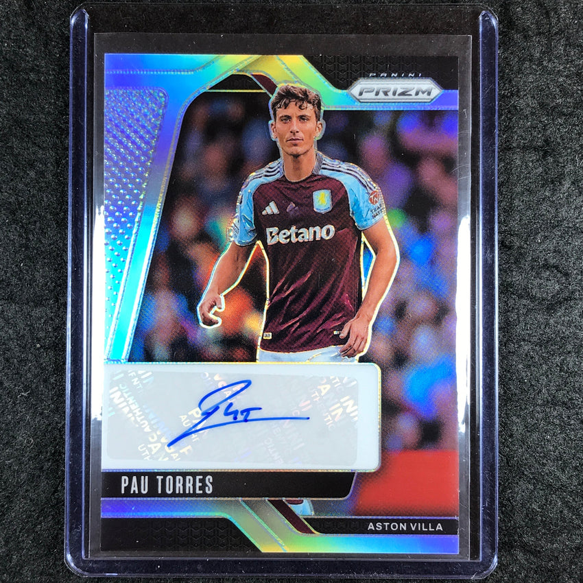 2024-25 Prizm EPL PAU TORRES Signatures Auto Silver 85/99