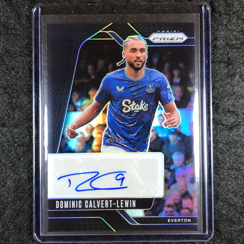 2024-25 Prizm EPL DOMINIC CALVERT-LEWIN Signatures Auto Black 1/1