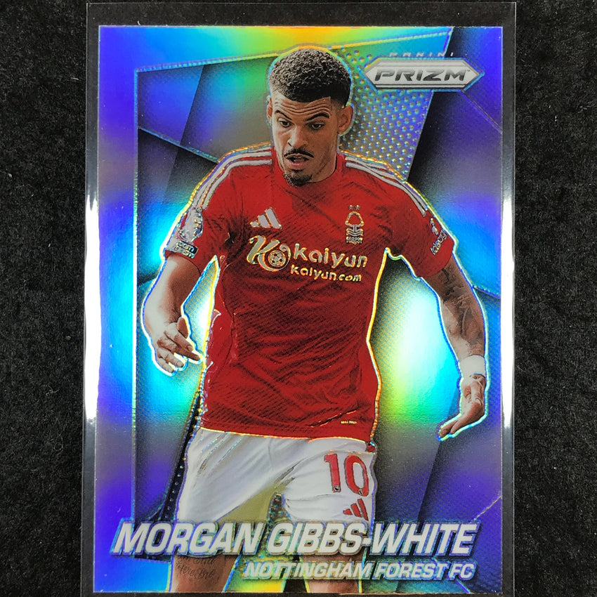 2024-25 Prizm EPL MORGAN GIBBS-WHITE Prizm Flashback 2014 Silver #17
