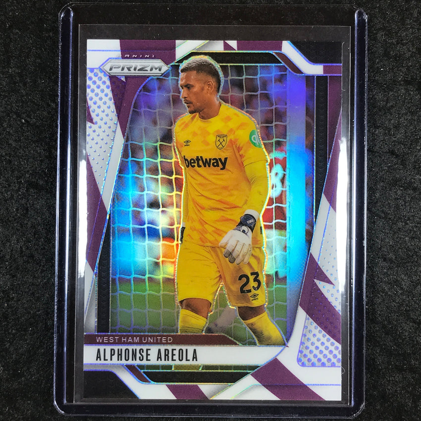 2024-25 Prizm EPL ALPHONSE AREOLA Base Purple and White Stripes 14/92 #147