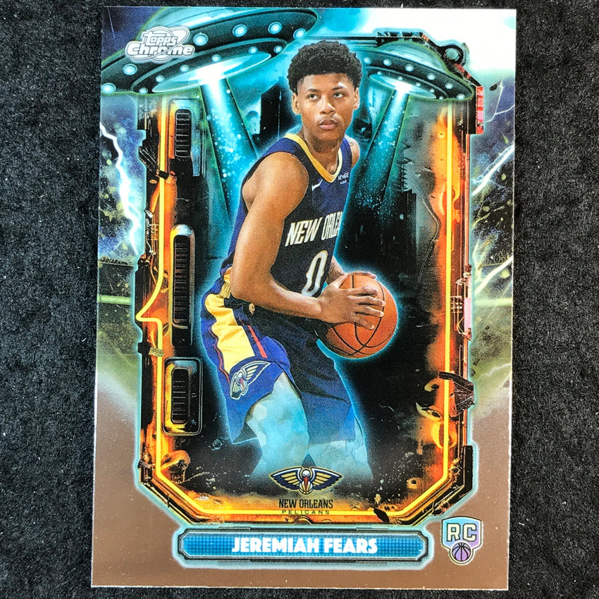 2025-26 Cosmic Chrome JEREMIAH FEARS Extraterrestrial Talent Rookie Base #17