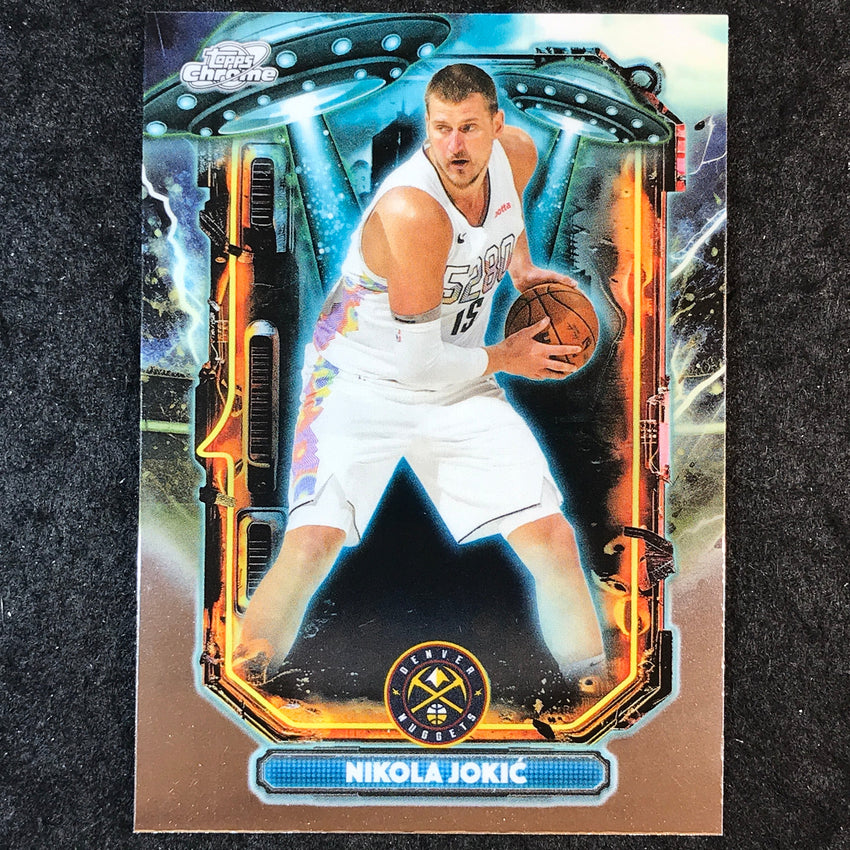 2025-26 Topps Cosmic Chrome NIKOLA JOKIC Extraterrestrial Talent Base #4