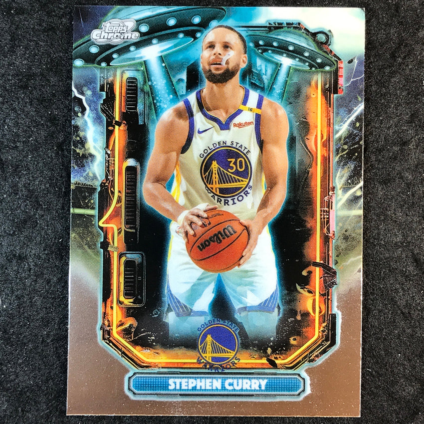 2025-26 Topps Cosmic Chrome STEPHEN CURRY Extraterrestrial Talent Base #5