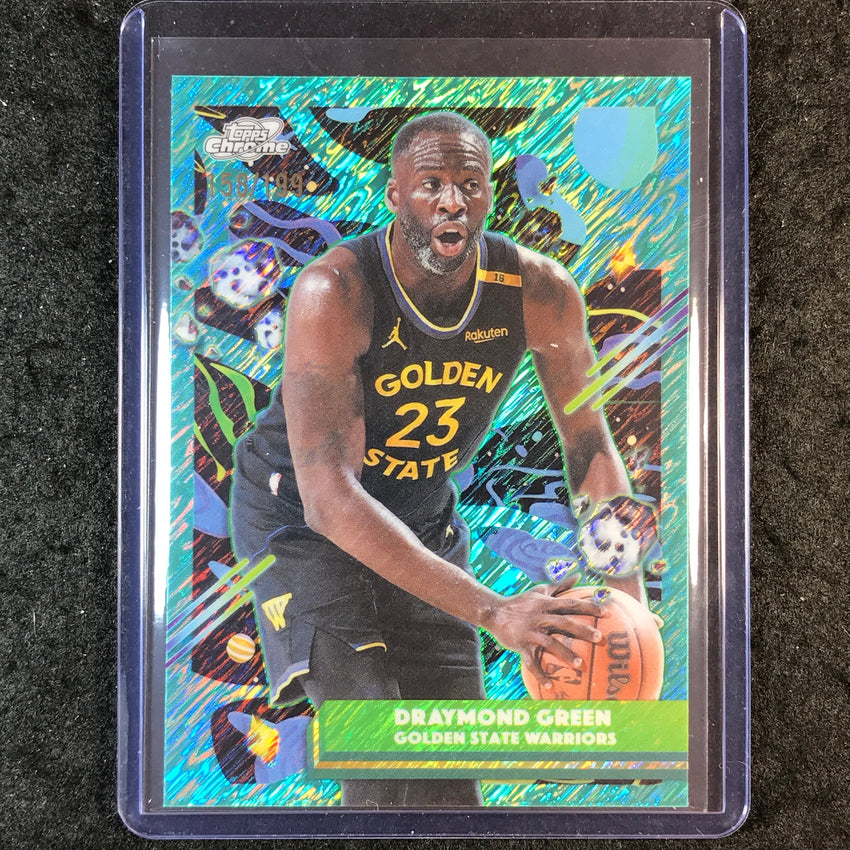 2025-26 Topps Cosmic Chrome DRAYMOND GREEN Base Aqua Equinox 158/199 #111