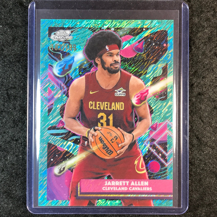 2025-26 Topps Cosmic Chrome JARRETT ALLEN Base Aqua Equinox 182/199 #176